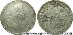 LOUIS XIV THE SUN KING Demi-écu aux huit L, 2e type 1704 Reims