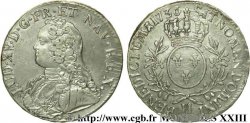LOUIS XV DIT LE BIEN AIMÉ Écu aux branches d olivier, buste habillé 1736 La Rochelle TTB+
