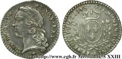 LOUIS XV DIT LE BIEN AIMÉ Vingtième d écu dit au bandeau 1748 Metz
