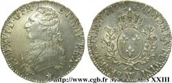 LOUIS XVI (MONARQUE CONSTITUTIONNEL)  Écu dit  aux branches d olivier  1790 Lille SUP