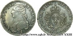 LOUIS XVI Écu dit aux branches d olivier 1791 Paris