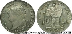 LOUIS XVI Écu dit au génie , type FRANÇOIS 1793 Orléans