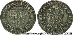 ITALIE - ROYAUME DE NAPLES - CHARLES Ier D ANJOU Salut d argent c. 1266-1285 Naples