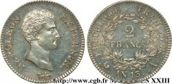2 francs Napoléon empereur, calendrier révolutionnaire 1805 Paris F.251/12 SUP