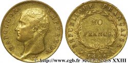20 francs Napoléon tête nue, calendrier grégorien 1806 Paris F.513/1