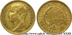 20 francs Napoléon tête nue, type transitoire 1807 Paris F.514/1