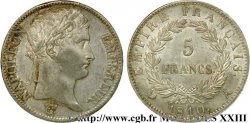 5 francs Napoléon empereur, Empire français 1810 Paris F.307/14