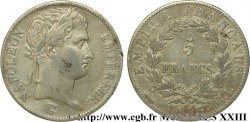 5 francs Napoléon empereur, Empire français 1813 Gênes F.307/61