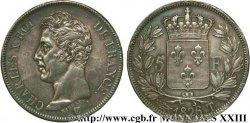 5 francs Charles X, 1er type 1826 Nantes F.310/26 EBC