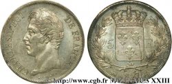 5 francs Charles X, 2e type 1827 Rouen F.311/2