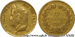 40 francs or Louis-Philippe, sans étoile 1831 Paris F.546/2