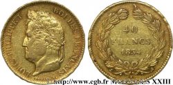 40 francs or Louis-Philippe 1834 Paris F.546/6