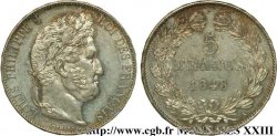 5 francs, IIIe type Domard 1848 Paris F.325/17 EBC