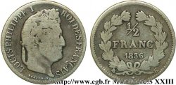 1/2 franc Louis-Philippe 1836 Bordeaux F.182/66 TB