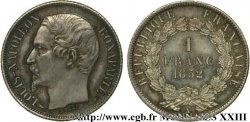 1 franc Louis-Napoléon 1852 Paris F.212/1 SUP