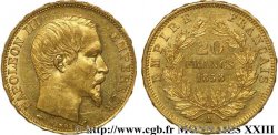 20 francs or Napoléon III, tête nue 1858 Paris F.531/13 SUP