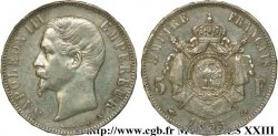 5 francs Napoléon III tête nue 1855 Paris F.330/3 MBC