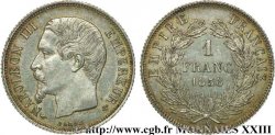1 franc Napoléon III, tête nue 1858 Paris F.214/11 SUP