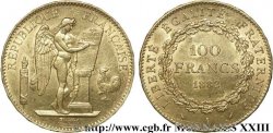 100 francs génie, tranche inscrite en relief Dieu protège la France 1882 Paris F.552/5