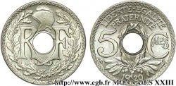 5 centimes Lindauer, grand module 1920 Paris F.121/4 FDC