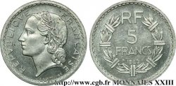 Essai de 5 francs Lavrillier, en aluminium 1945 Paris F.339/1