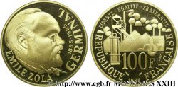 100 francs or Émile Zola 1985 Pessac F.1601 1 FDC