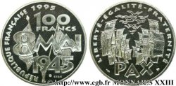 Essai de 100 francs 8 mai 1945 1995 Pessac F.463/1 FDC