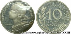 Piéfort argent de 10 centimes Marianne 1979 Pessac F.144/19P