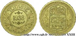 TUNISIE - PROTECTORAT FRANÇAIS - AHMED BEY 10 Centimes AH1357 AH 1357 = 1938 Paris
