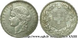 SWITZERLAND - HELVETIC CONFEDERATION 5 francs 1904 Berne