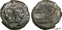 VIENNA - VIENNE - JULES CÉSAR et OCTAVE Dupondius, (GB, Æ 31)
