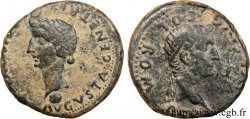 DIVIN AUGUSTE et LIVIE Sesterce, (GB, Æ 33)