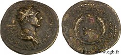 TRAJAN Semis d’orichalque, (PB, Æ 20) TTB