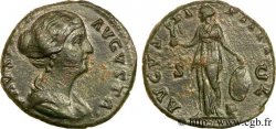 FAUSTINE JEUNE Dupondius, (MB, Æ 25) TTB+
