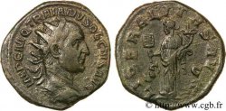 TRAJAN DÈCE Dupondius, (MB, Æ 26) TTB