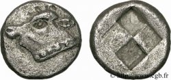 MASSALIA - MARSEILLES Trois-quarts de litra du type du trésor d’Auriol à la tête de veau