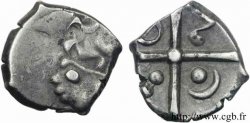 TOLOSATES (région de Vieille-Toulouse) Drachme “à la tête négroïde”