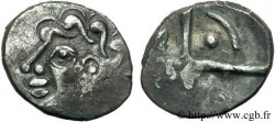 TOLOSATES (région de Vieille-Toulouse) Drachme “à la tête négroïde”, hybride avec oreille
