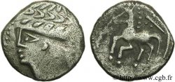 ALLOBROGES (Région du Dauphiné) Denier au cheval galopant et au “caducée”