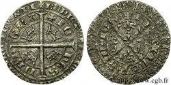 JEAN II LE BON Gros blanc aux fleurs de lis n.d.  TTB