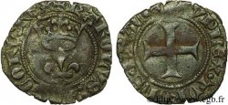 CHARLES VI LE FOU OU LE BIEN AIMÉ Double tournois dit niquet n.d. Saint-Quentin