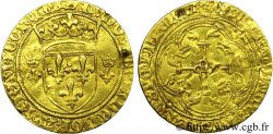 LOUIS XI THE  PRUDENT  Écu d or à la couronne ou écu neuf 31/12/1461 Paris VF/VF