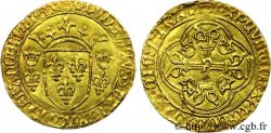 LOUIS XI LE PRUDENT Écu d or à la couronne ou écu neuf 31/12/1461 Perpignan