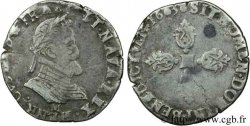 HENRI IV LE GRAND Demi-franc, type de Toulouse 1603 Toulouse