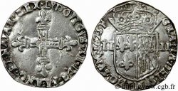 LOUIS XIII Quart d écu de Navarre 1623 Saint-Palais