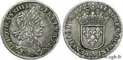 LOUIS XIII LE JUSTE Quart d écu, buste drapé (1er buste de Jean Warin) 1642 Paris, Monnaie du Louvre TTB+