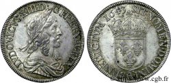 LOUIS XIII Demi-écu, 3e type, 2e poinçon de Warin 1643 Paris