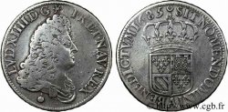 LOUIS XIV THE SUN KING Demi-écu de Flandre 1685 Paris