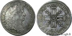 LOUIS XIV THE SUN KING Écu aux huit L, 1er type 1691 Metz