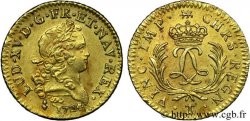 LOUIS XV THE WELL-BELOVED Louis mirliton, palmes longues 1724 Nantes